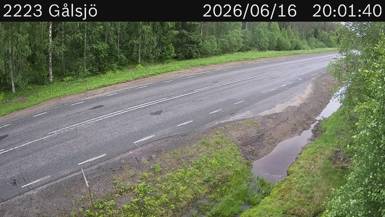 Vägkamera Gålsjö — väglag i Västernorrland