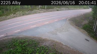 Vägkamera Alby — väglag i Jämtland
