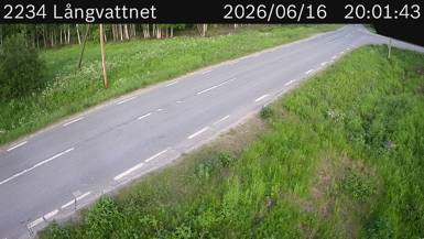 Vägkamera Långvattnet — väglag i Västerbotten