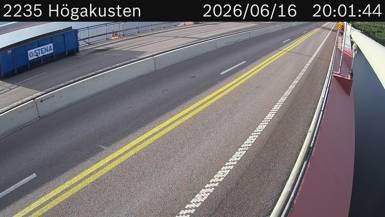 Vägkamera Högakusten — väglag i Västernorrland