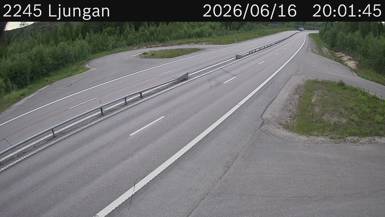 Vägkamera Ljungan — väglag i Västernorrland