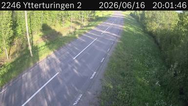Vägkamera Ytterturingen — väglag i Jämtland