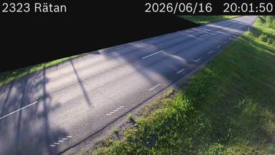 Vägkamera Rätan — väglag i Jämtland