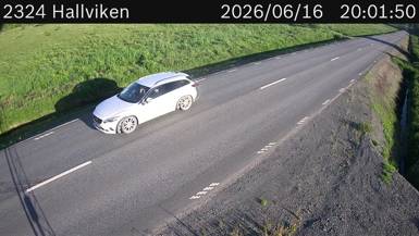Vägkamera Hallviken — väglag i Västerbotten
