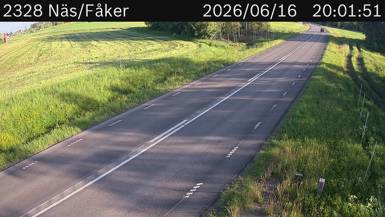 Vägkamera Näs/Fåker — väglag i Jämtland