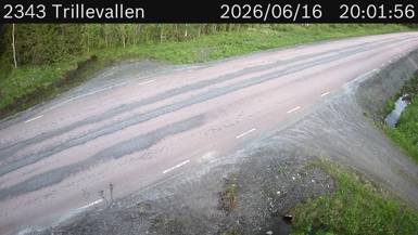 Vägkamera Trillevallen — väglag i Jämtland