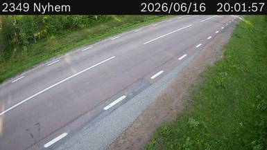 Vägkamera Nyhem — väglag i Jämtland
