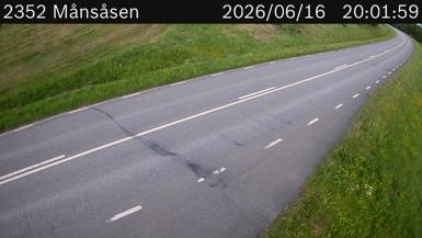 Vägkamera Månsåsen — väglag i Jämtland