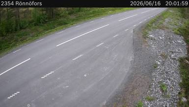 Vägkamera Rönnöfors — väglag i Jämtland