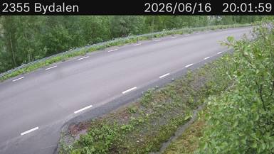 Vägkamera Bydalen — väglag i Jämtland