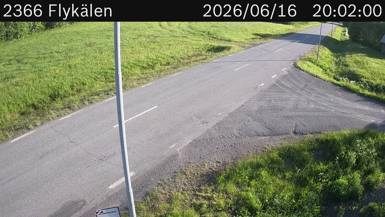 Vägkamera Flykälen — väglag i Västerbotten