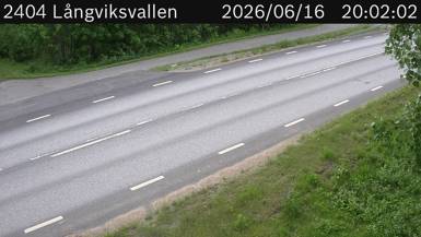 Vägkamera Långviksvallen — väglag i Västerbotten