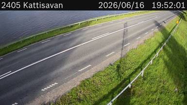 Vägkamera Kattisavan — väglag i Västerbotten