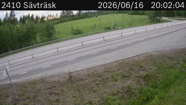 Vägkamera Sävträsk — väglag i Västerbotten