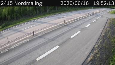 Vägkamera Normaling — väglag i Västerbotten