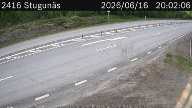 Vägkamera Stugunäs — väglag i Västerbotten