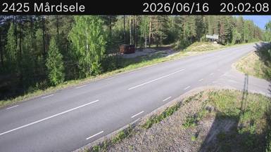 Vägkamera Mårdsele — väglag i Västerbotten
