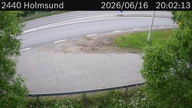 Vägkamera Holmsund — väglag i Västerbotten