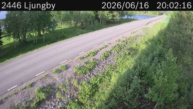 Vägkamera Ljungby — väglag i Västerbotten