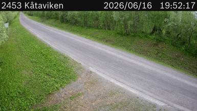 Vägkamera Kåtaviken — väglag i Norrbotten