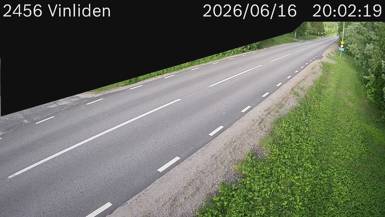Vägkamera Vinliden — väglag i Västerbotten