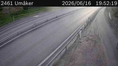 Vägkamera Umåker — väglag i Västerbotten