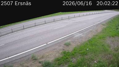 Vägkamera Ersnäs — väglag i Norrbotten