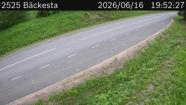 Vägkamera Bäckesta — väglag i Norrbotten