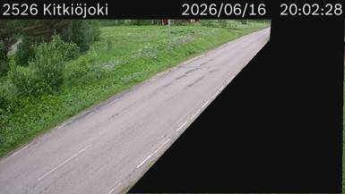 Vägkamera Kitkiöjoki K — väglag i Norrbotten
