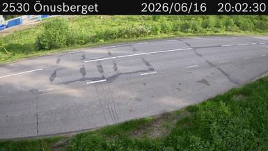Vägkamera Önusberget — väglag i Västerbotten