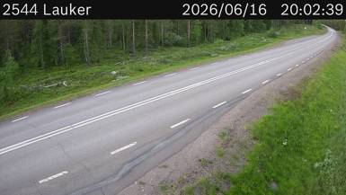 Vägkamera Lauker — väglag i Norrbotten