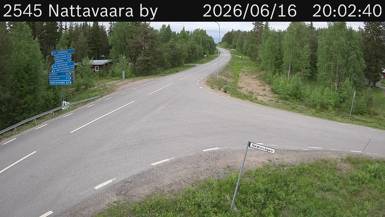 Vägkamera Nattavaara — väglag i Norrbotten
