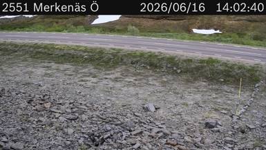Vägkamera Merkenäs Ö — väglag i Norrbotten