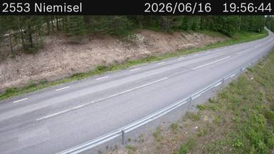Vägkamera Niemisel — väglag i Norrbotten