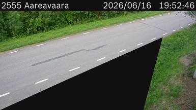 Vägkamera Aareavaara — väglag i Norrbotten