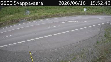 Vägkamera Svappavaara — väglag i Norrbotten
