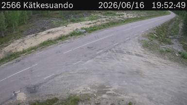 Vägkamera Kätkesuando — väglag i Norrbotten