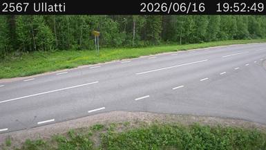 Vägkamera Ullatti — väglag i Norrbotten
