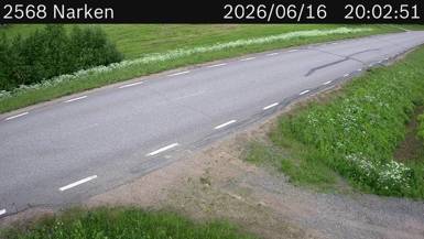 Vägkamera Narken — väglag i Norrbotten