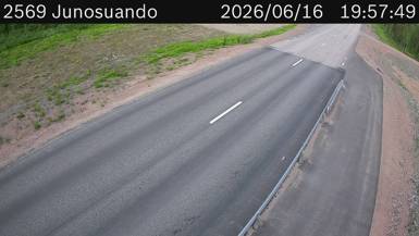 Vägkamera Junosuando — väglag i Norrbotten