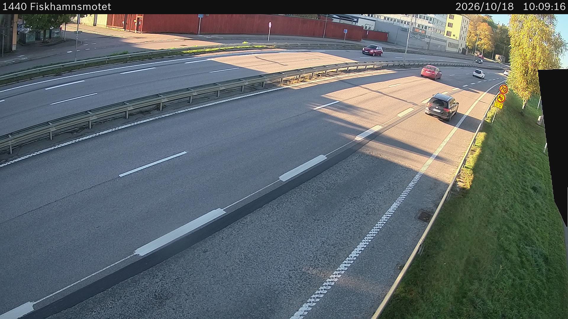 Vägkamera Fiskhamnsmotet