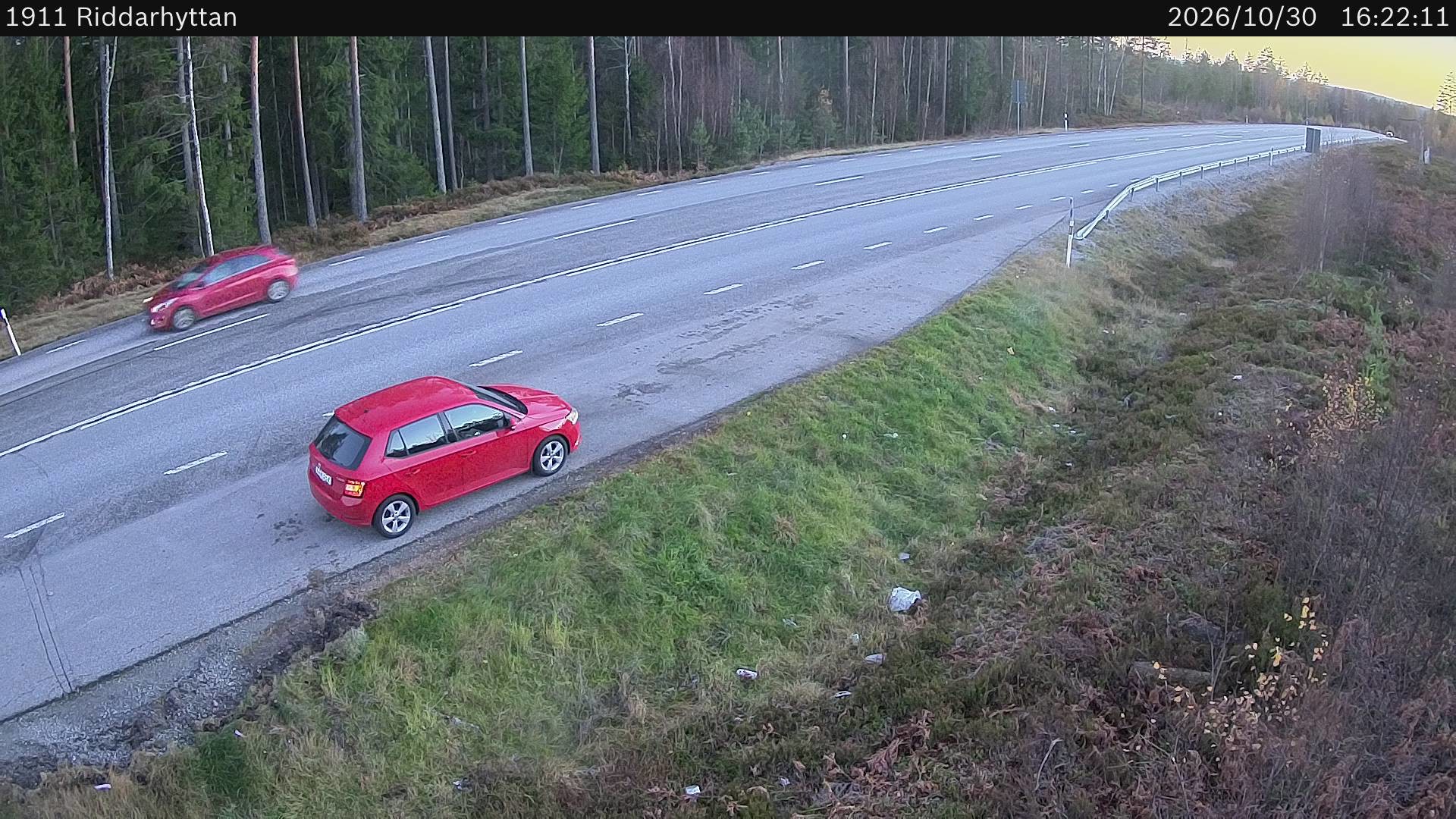 Vägkamera Riddarhyttan – Skinnskattebergs kommun, Västmanlands län