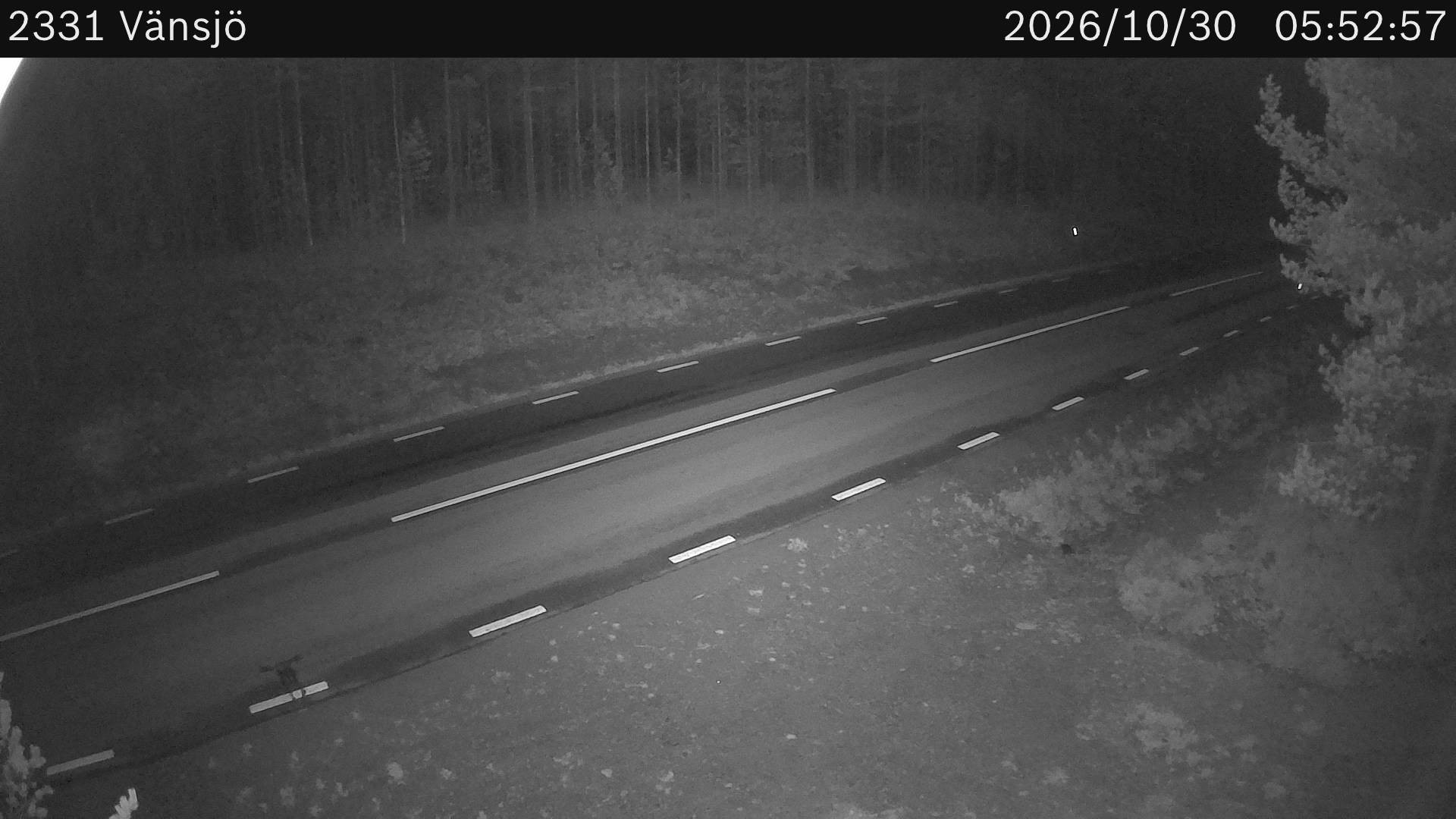 Vägkamera Vänsjö – Ängersjö distrikt, Härjedalens kommun, Jämtlands län