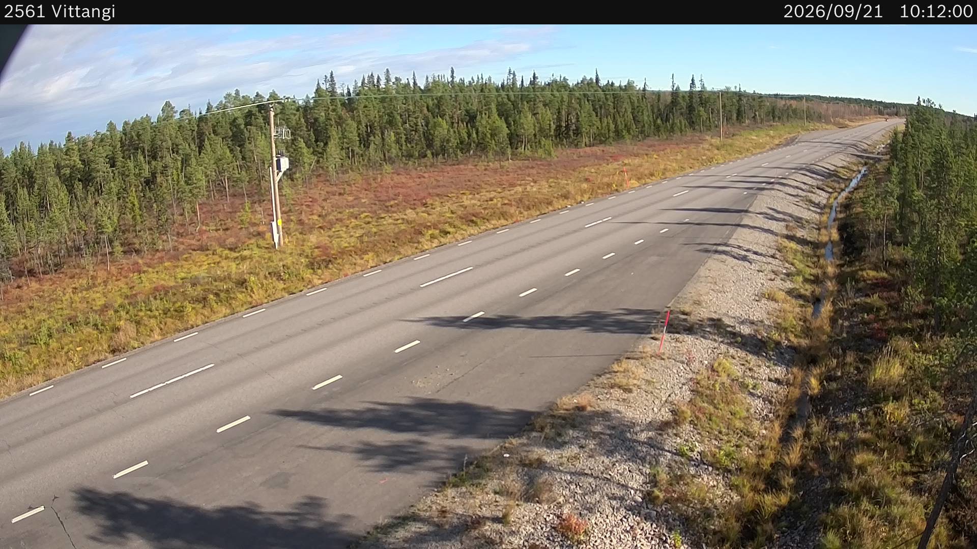 Vägkamera Vittangi