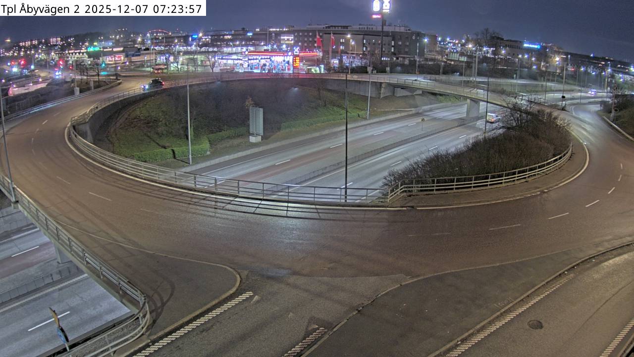 Tpl Åbyvägen mot E4/E20