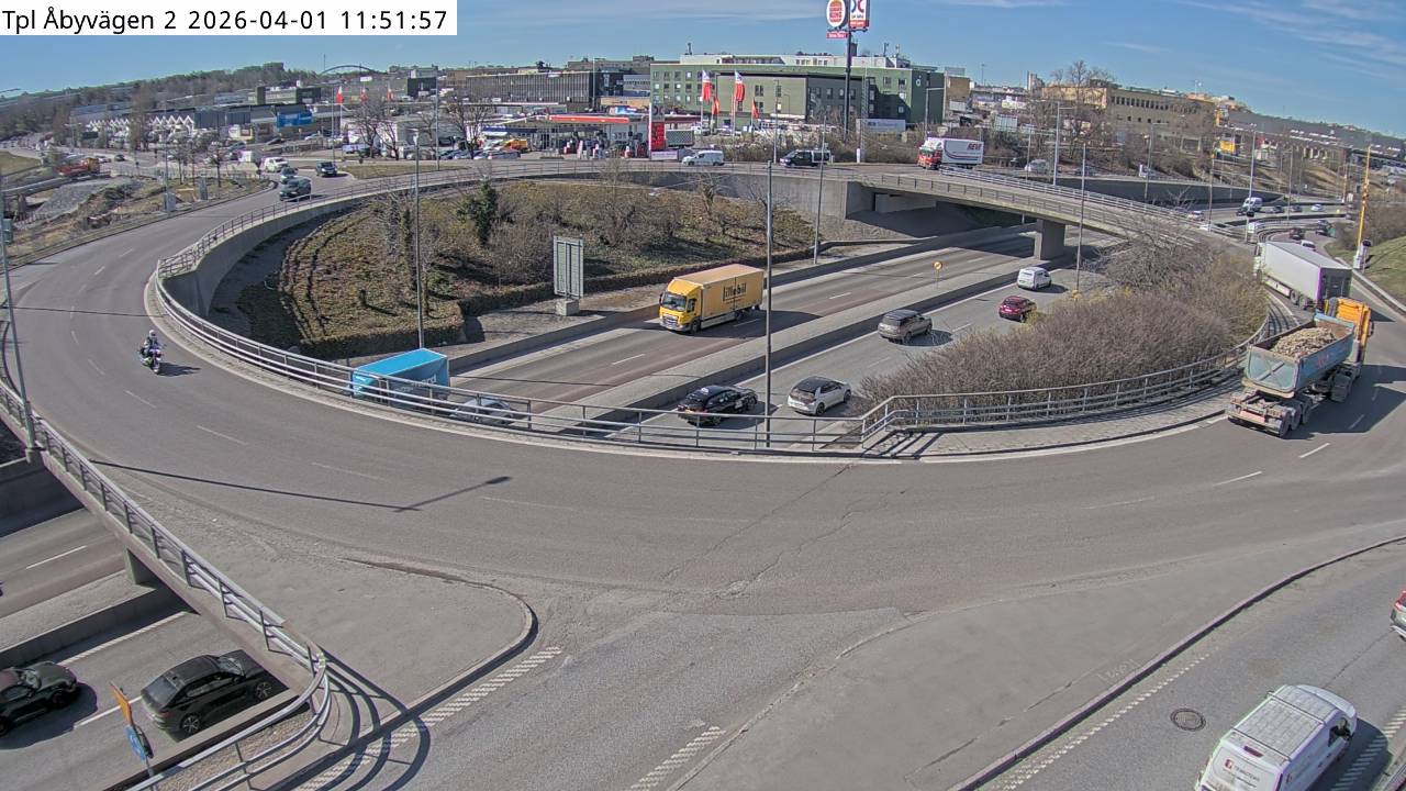 Tpl Åbyvägen mot E4/E20