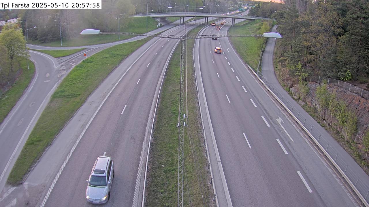Trafikkamera - Nynäsvägen, Trafikplats Farsta