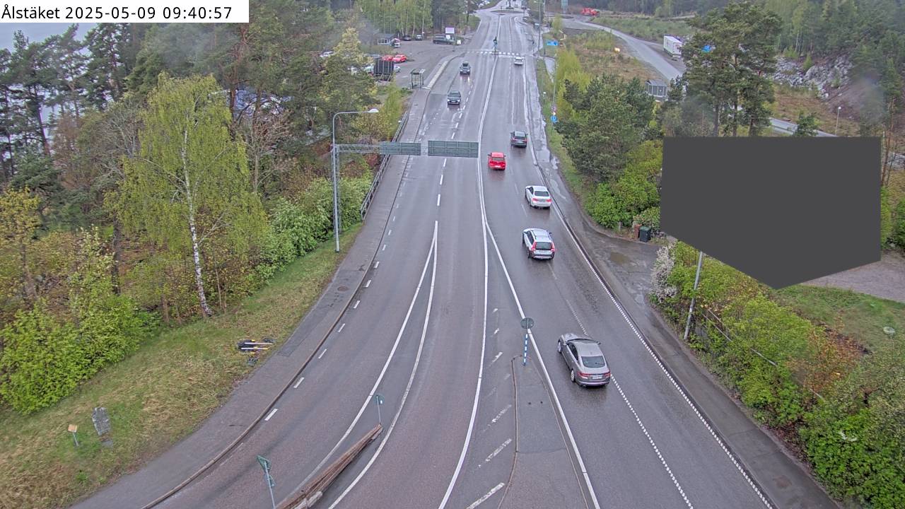 Trafikkamera - Skärgårdsleden, Ålstäket