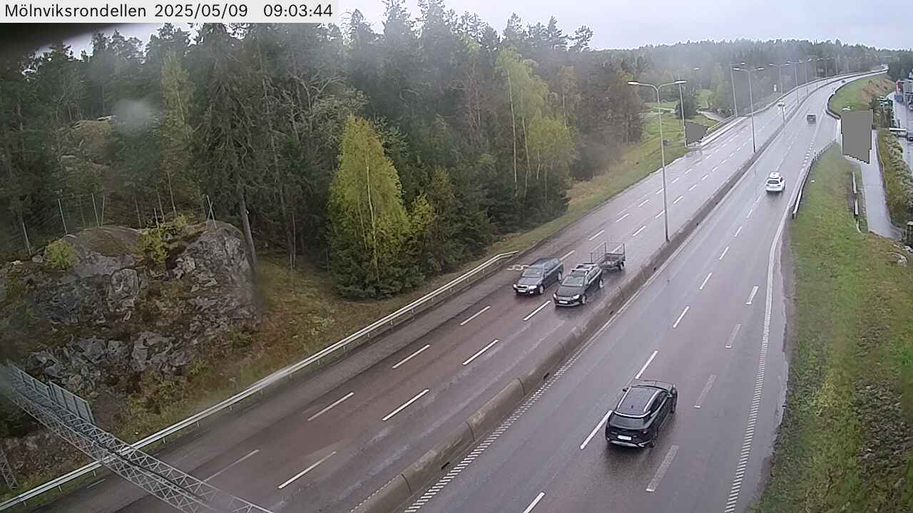 Trafikkamera - Skärgårdsvägen, Mölnviksrondellen