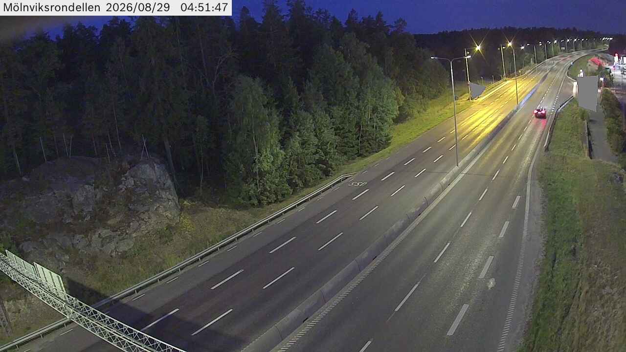 Trafikkamera Mölnviksrondellen